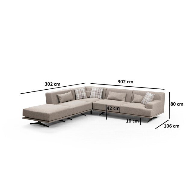 Kampinė sofa